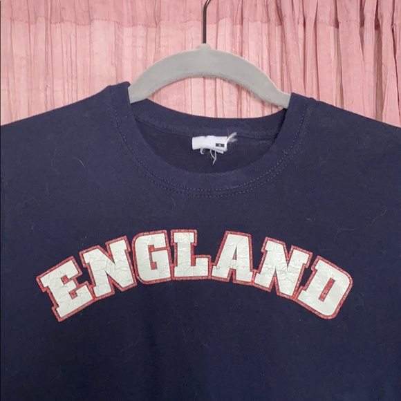 England Crop T-Shirt - Picture 2 of 2